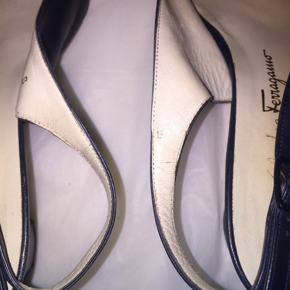 Salvatore Ferragamo Boutique Leather Slingback’s - Picture 6 of 8